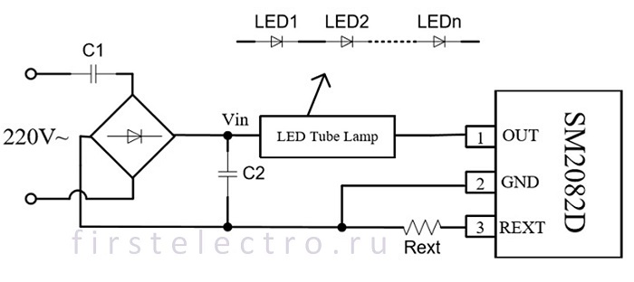 Hq led60 1e схема